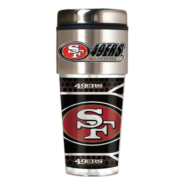 Other - NFLSan Francisco 49ers Metallic Beverage Tumbler